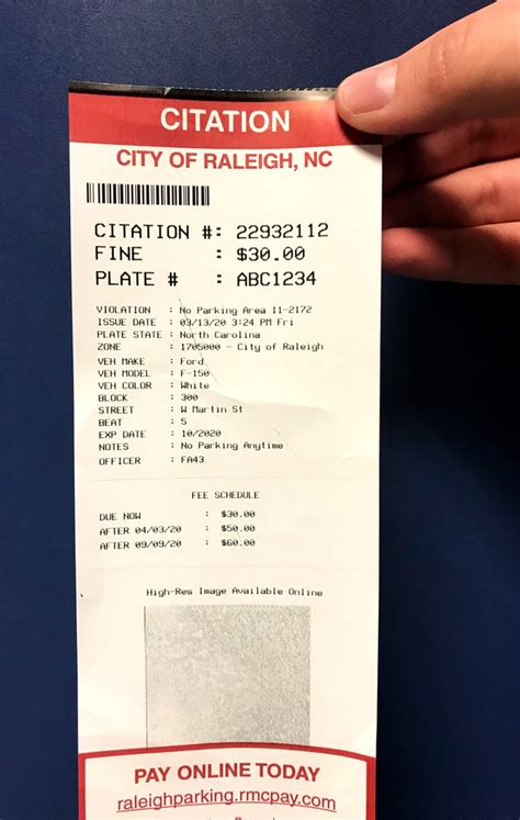 Pay a City Parking Citation Ticket .